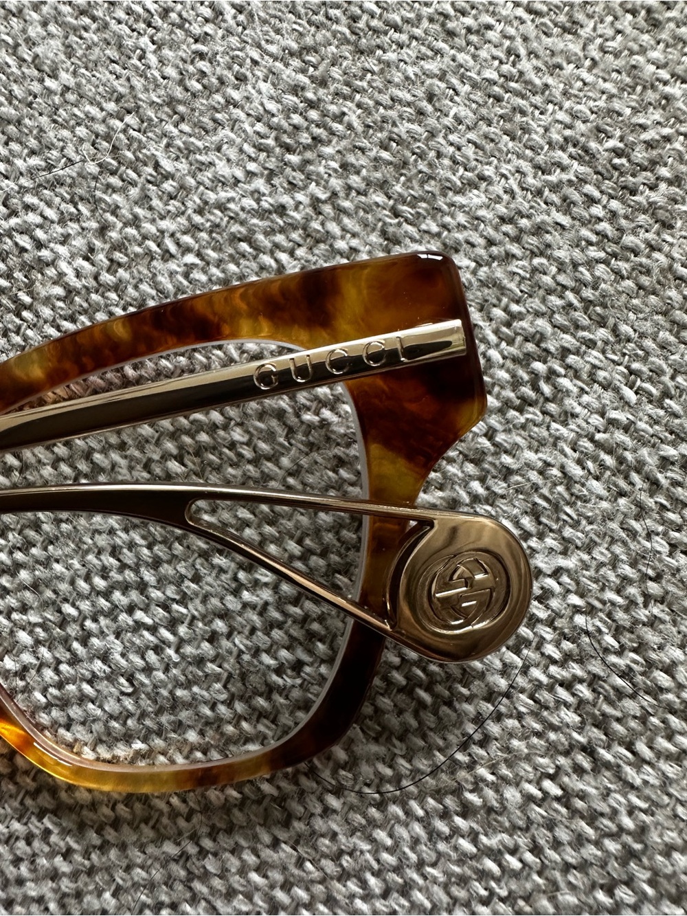 Gucci Tortoiseshell Prescription Glasses - Picture 4 of 6